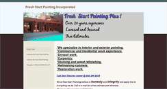 Desktop Screenshot of freshstartpaintinginc.weebly.com