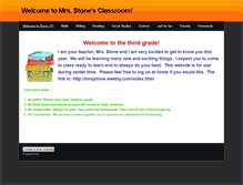 Tablet Screenshot of mrsjstone.weebly.com