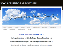 Tablet Screenshot of joyouscreations.weebly.com