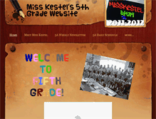 Tablet Screenshot of misskestel.weebly.com