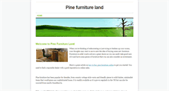Desktop Screenshot of pinefurnitureland.weebly.com