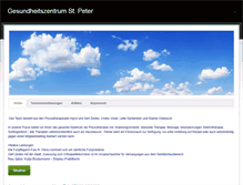 Tablet Screenshot of gesundheitszentrum-st-peter.weebly.com