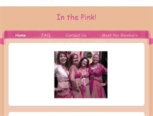 Tablet Screenshot of inthepinkbellydancers.weebly.com