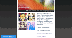 Desktop Screenshot of krisannesglass.weebly.com