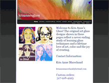 Tablet Screenshot of krisannesglass.weebly.com