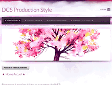 Tablet Screenshot of dcsproductionstyle.weebly.com