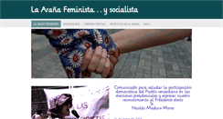 Desktop Screenshot of encuentrofeminista.weebly.com