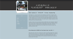 Desktop Screenshot of catalina25.weebly.com