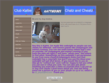 Tablet Screenshot of clubkattie.weebly.com