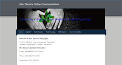 Desktop Screenshot of mrsslama.weebly.com