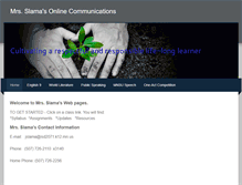 Tablet Screenshot of mrsslama.weebly.com