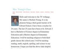 Tablet Screenshot of mrsmicheleyoung.weebly.com