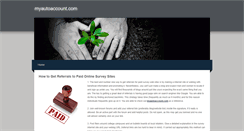 Desktop Screenshot of myautoaccountcom.weebly.com