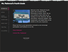 Tablet Screenshot of msfladwood.weebly.com