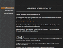 Tablet Screenshot of flatforrentbudapest.weebly.com