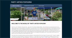Desktop Screenshot of partyartiespopkorn.weebly.com