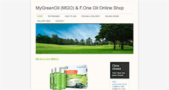 Desktop Screenshot of mygreenoil.weebly.com