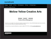 Tablet Screenshot of mycreativearts.weebly.com