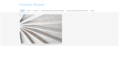 Desktop Screenshot of footwearreviewsen.weebly.com