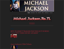 Tablet Screenshot of michaeljacksonsite.weebly.com