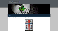 Desktop Screenshot of kristinaandersen.weebly.com