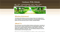 Desktop Screenshot of mastergardenerswithaltitude.weebly.com