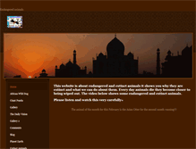 Tablet Screenshot of animalvision1.weebly.com