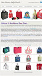 Mobile Screenshot of nonwovenbags.weebly.com