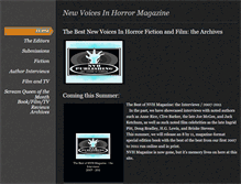 Tablet Screenshot of newvoicesinhorrormagazine.weebly.com