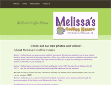 Tablet Screenshot of melissascoffeehouse.weebly.com