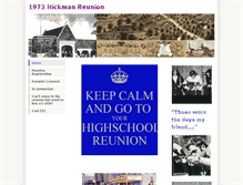 Tablet Screenshot of 1972hhsreunion.weebly.com