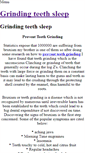 Mobile Screenshot of grinding-teeth-sleep.weebly.com