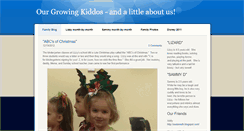 Desktop Screenshot of ourgrowingkiddos.weebly.com