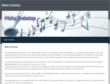 Tablet Screenshot of makedubstep.weebly.com