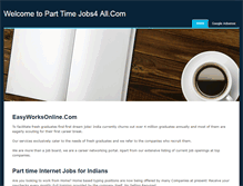 Tablet Screenshot of parttimejobs4all.weebly.com