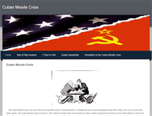 Tablet Screenshot of cubanmissilecrisissla.weebly.com