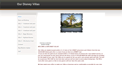 Desktop Screenshot of ourdisneyvilla.weebly.com