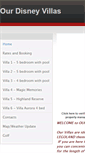 Mobile Screenshot of ourdisneyvilla.weebly.com