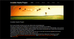 Desktop Screenshot of invisibleheartsproject.weebly.com