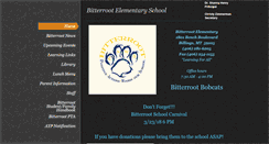 Desktop Screenshot of bitterroot.weebly.com