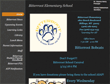 Tablet Screenshot of bitterroot.weebly.com