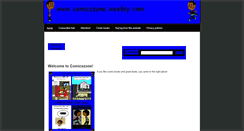 Desktop Screenshot of comicszone.weebly.com