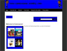 Tablet Screenshot of comicszone.weebly.com