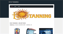 Desktop Screenshot of eostanning.weebly.com
