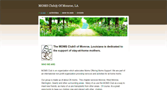Desktop Screenshot of momsclubmonroe.weebly.com
