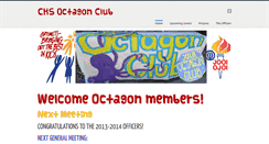 Desktop Screenshot of chsoctagon.weebly.com