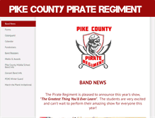 Tablet Screenshot of pikecountypirateregiment.weebly.com