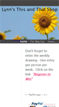 Mobile Screenshot of lynnsthisandthatshop.weebly.com