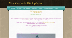 Desktop Screenshot of cardenaig.weebly.com