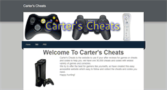 Desktop Screenshot of carterscheats.weebly.com